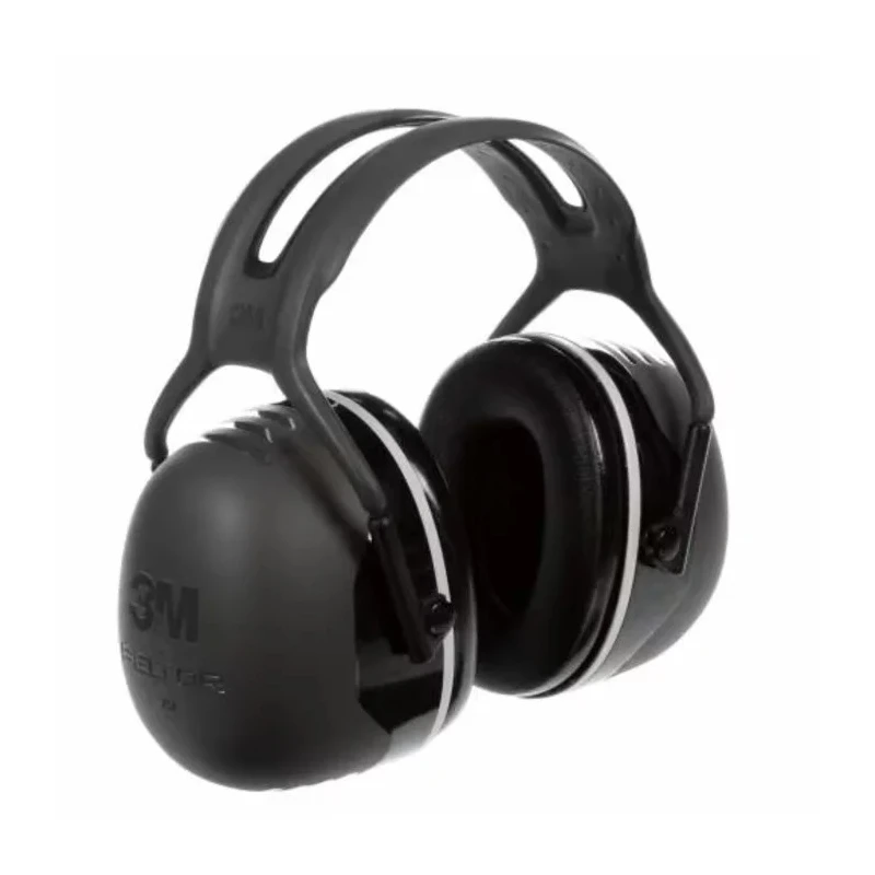 3M PELTOR Ear Defender with Headband, Black, 37 dB SNR Noise Reduction X5A-SV