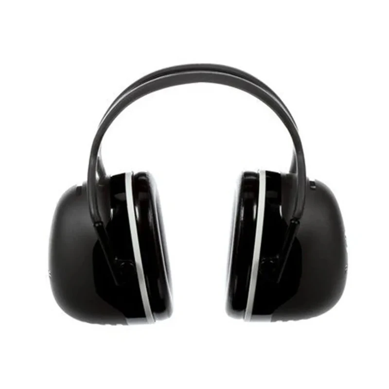3M PELTOR Ear Defender with Headband, Black, 37 dB SNR Noise Reduction X5A-SV