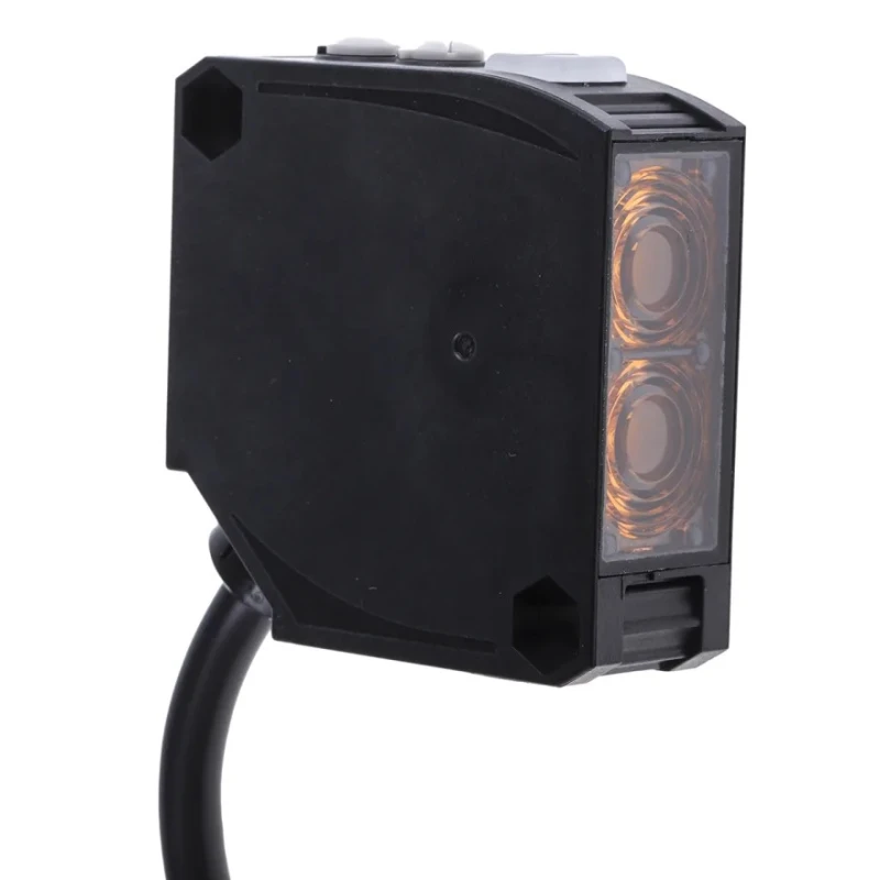 Omron Retroreflective Photoelectric Sensor Block Sensor 7 m Detection Range Relay Output IP64 E3JK-RR11 2M
