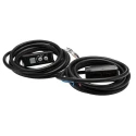 Omron Through Beam Photoelectric Sensor Block Style with Relay Output, 40 m Detection Range, IP64, E3JK-TR11 2M