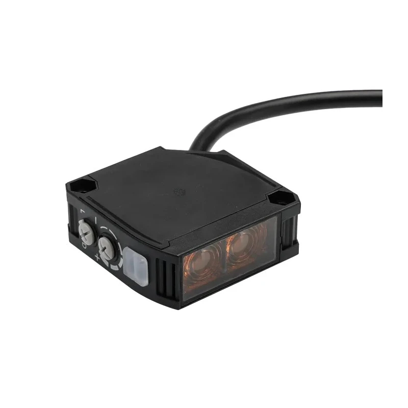 Omron Through Beam Photoelectric Sensor Block Style with Relay Output, 40 m Detection Range, IP64, E3JK-TR11 2M