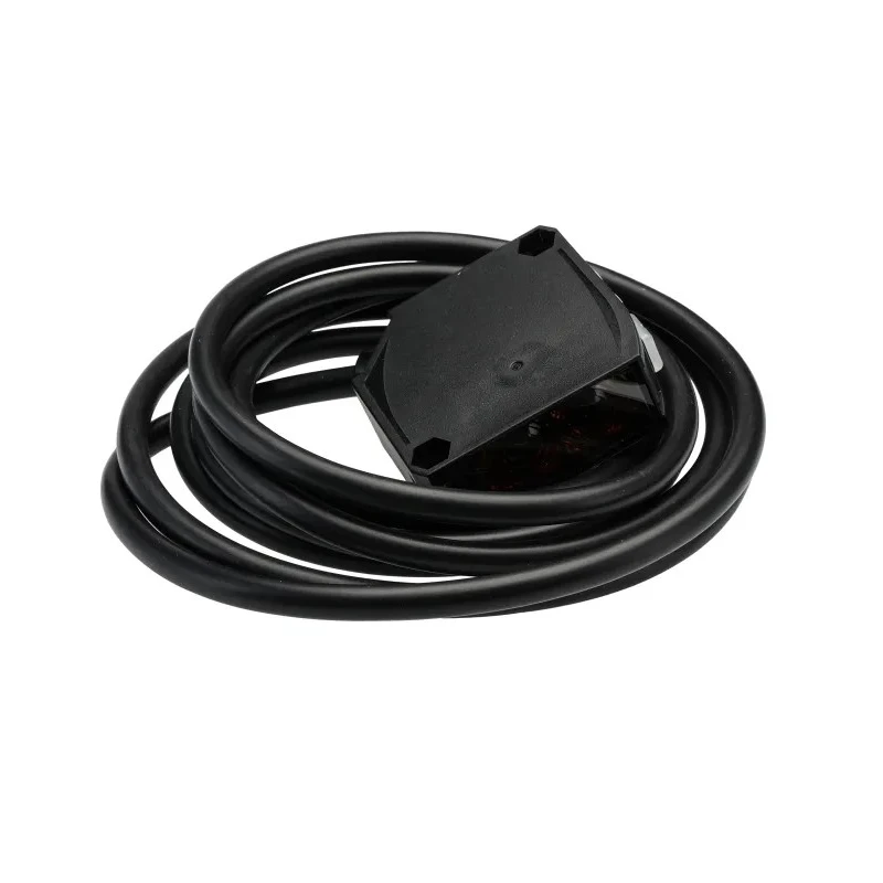 Omron Through Beam Photoelectric Sensor Block Style with Relay Output, 40 m Detection Range, IP64, E3JK-TR11 2M