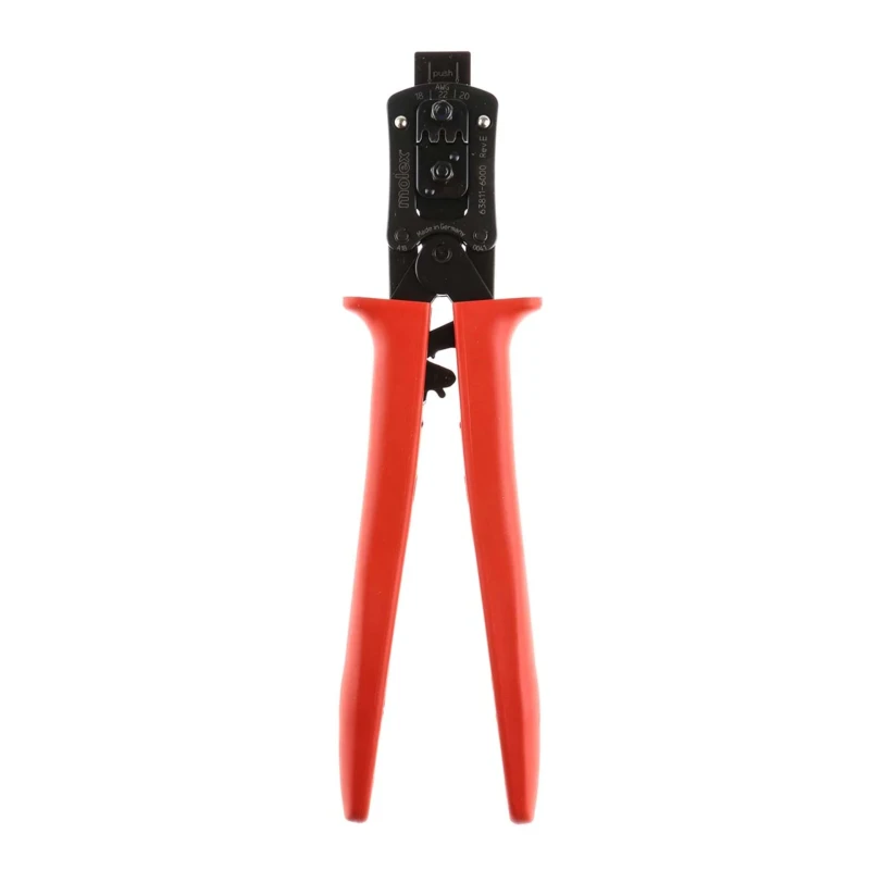 Molex Hand Crimp Tool for 22 to 18 AWG Wire Size MX150 Terminals 150mm Length 63811-6000