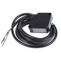 Omron Retroreflective Photoelectric Sensor, Block Sensor, 10 mm to 10 m Detection Range, Relay Output, IP64 E3JK-RR12 2M