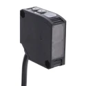 Omron Retroreflective Photoelectric Sensor, Block Sensor, 10 mm to 10 m Detection Range, Relay Output, IP64 E3JK-RR12 2M