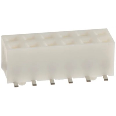 Hirose A3 Series Straight Surface PCB Socket 12-Contact 2 Row 2mm Pitch Solder A3-12DA-2SV(71)