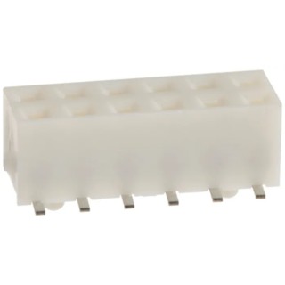 Hirose A3 Series Straight Surface PCB Socket 12-Contact 2 Row 2 mm Pitch Solder A3-12DA-2SV(71)