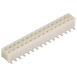 Hirose A3 Series Straight Surface PCB Socket 32-Contact 2 Row 2 mm Pitch Solder A3-32DA-2SV(71)
