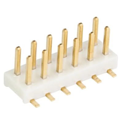 Hirose A3A Series Straight Surface Pin Header 12 Contact 2 mm Pitch 2 Row Unshrouded A3A-12PA-2SV(71)