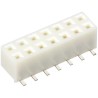 Hirose A3 Series Straight Surface PCB Socket 14-Contact 2 Row 2 mm Pitch Solder A3-14DA-2SV(71)