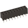 Hirose A3C Series 18-Contact 2 Row 2 mm Pitch Straight Through Hole PCB Socket A3C-18DA-2DSA(71)