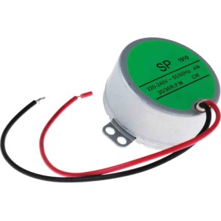 RS PRO Clockwise AC Synchronous Geared Motor 4 W 1 Phase 220V 240 V Panel Mounting 779-3743