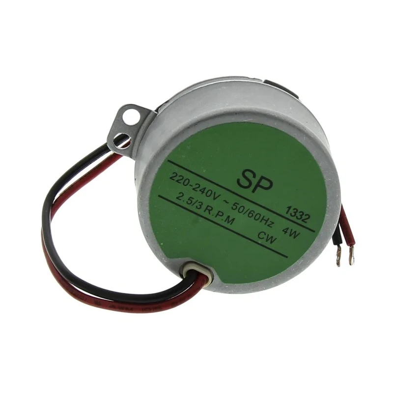 RS PRO Clockwise AC Geared Motor, 4 W, 1 Phase, 220V, 240 V, Panel Mounting 779-3734