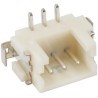 Hirose DF13 Series Straight Surface PCB Header, 6 Contacts, 1.25 mm Pitch, 1 Row, Shrouded