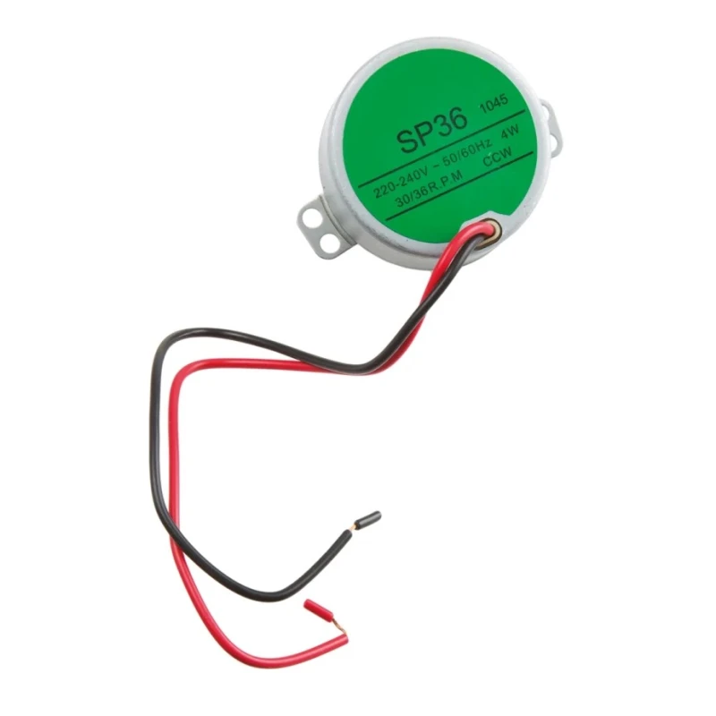 RS PRO Counter Clockwise AC Synchronous Geared Motor 4W, 1 Phase, 220-240V, Panel Mounting 779-3746