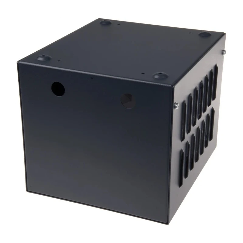 Block Black RAL 5008 Sheet Steel Power Supply Case IP20 270mm x 210mm x 230mm BGUK 3