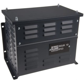Block Blue Steel Power Supply Case IP23 with External Dimensions 320 mm x 200 mm x 265 mm 