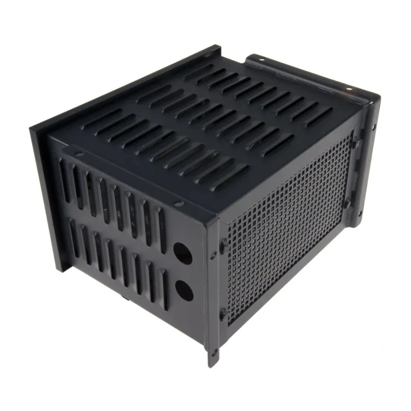 Block Blue Steel Power Supply Case IP23 with External Dimensions 320 mm x 200 mm x 265 mm 