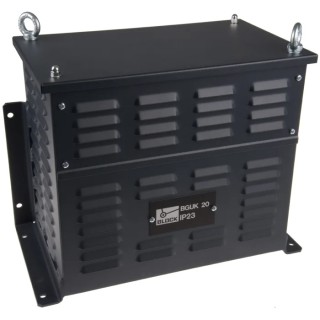 Block Black RAL 5008 Sheet Steel Power Supply Case IP23 365 mm x 230 mm x 420 mm BGUK 20