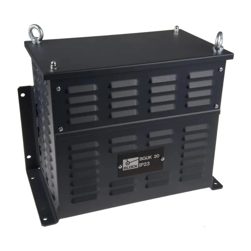 Block Black RAL 5008 Sheet Steel Power Supply Case IP23 365 mm x 230 mm x 420 mm BGUK 20