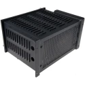 Block Black RAL 5008 Sheet Steel Power Supply Case IP23 365 mm x 230 mm x 420 mm BGUK 20