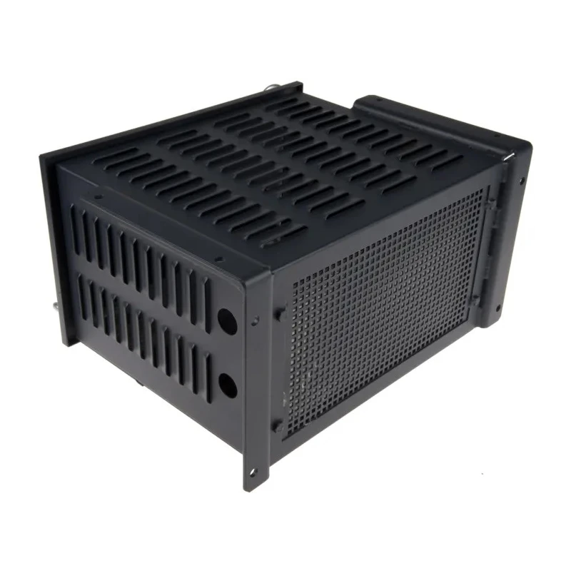 Block Black RAL 5008 Sheet Steel Power Supply Case IP23 365 mm x 230 mm x 420 mm BGUK 20