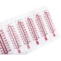 RS PRO Temperature Sensitive Label 40 °C to 71 °C 9 Levels 51mm x 18mm 10 Labels Per Product 779-9779