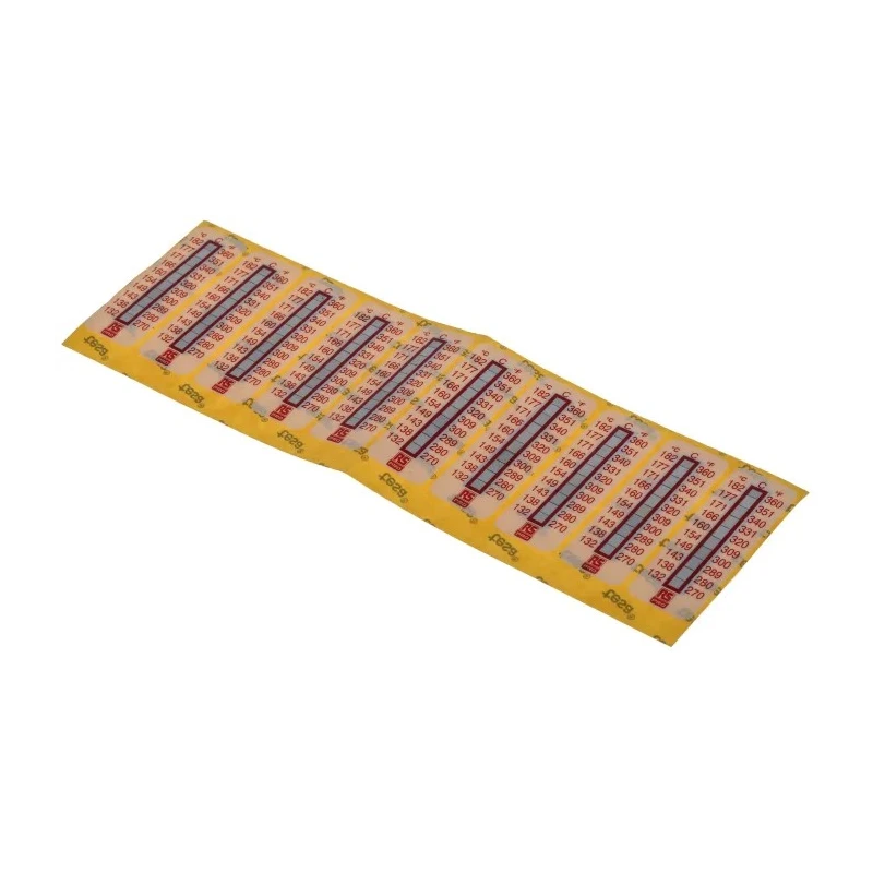 RS PRO Non-Reversible Temperature Sensitive Label 132 °C to 182 °C 10 Levels 51mm x 18mm 779-9776