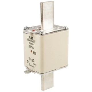 ABB 315A High Rupture Capacity Centred Tag Fuse NH2 500V OFAF2H315 1SCA022627R6010