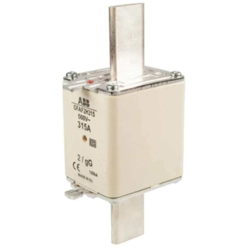 ABB 315A High Rupture Capacity Centred Tag Fuse NH2 500V OFAF2H315 1SCA022627R6010