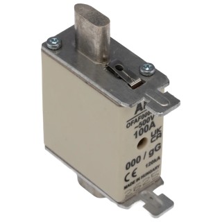 ABB 100A High Rupture Capacity Centred Tag Fuse NH000 500V NH000