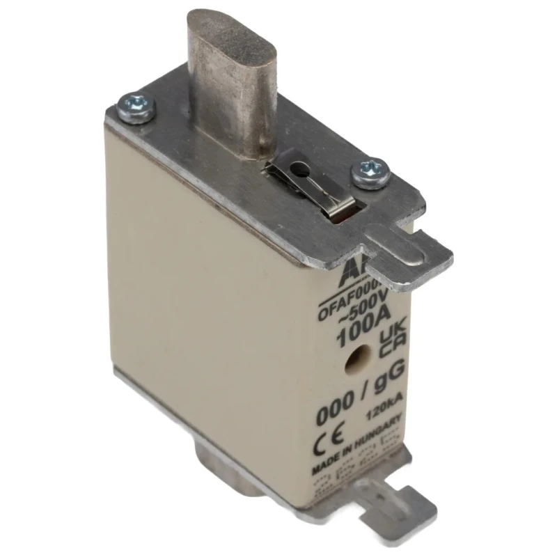 ABB 100A High Rupture Capacity Centred Tag Fuse NH000 500V NH000