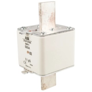 ABB 500A Centred Tag Fuse NH3 500V OFAF3H500 1SCA022627R7080