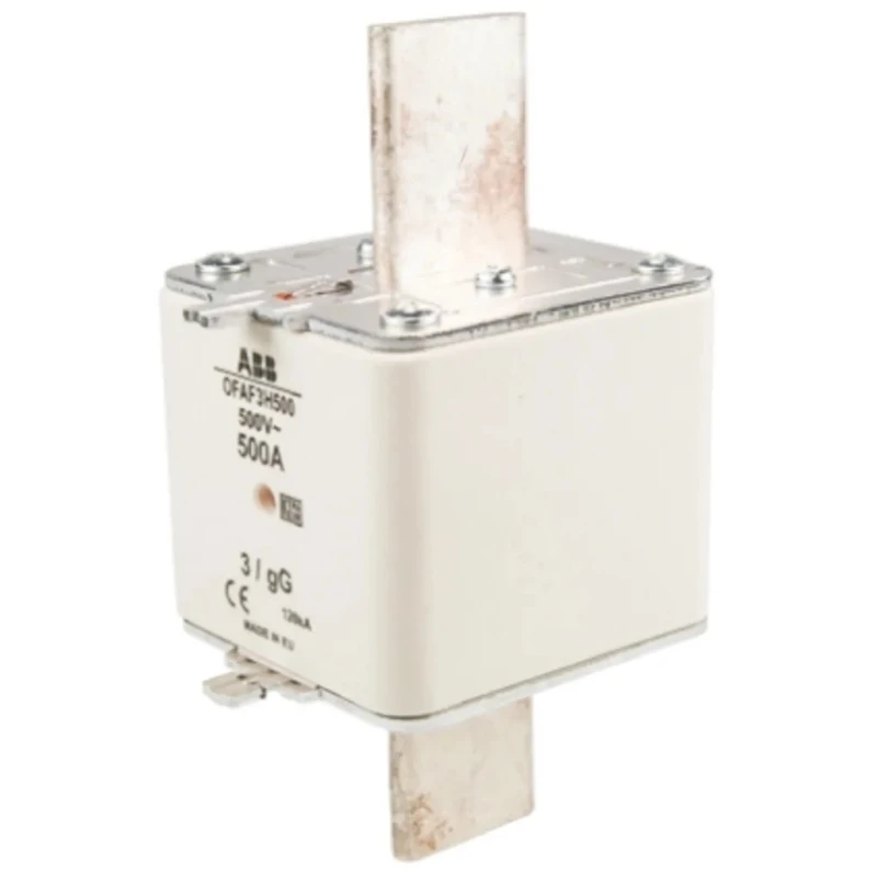 ABB 500A Centred Tag Fuse NH3 500V OFAF3H500 1SCA022627R7080