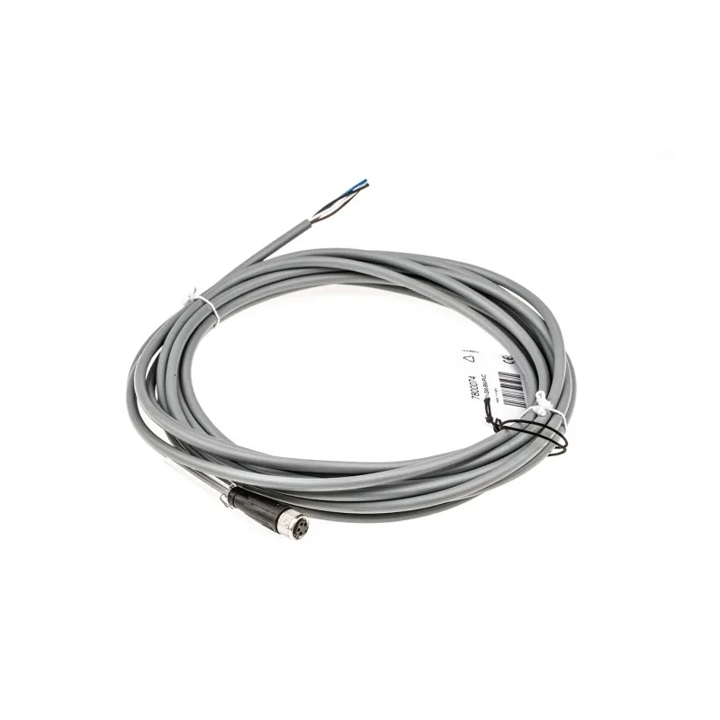 Pepperl + Fuchs Female 4-Way Straight to Unterminated Sensor Actuator Cable, 5 m, Polyvinyl Chloride Jacket V31-GM-5M-PVC