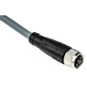 Pepperl + Fuchs Female 4-Way Straight to Unterminated Sensor Actuator Cable, 5 m, Polyvinyl Chloride Jacket V31-GM-5M-PVC