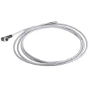 Pepperl + Fuchs Female 4 Way Right Angle to Unterminated Sensor Actuator Cable, 2m V31-WM-2M-PVC