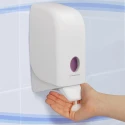 Aquarius Manual Wall Mounted Soap Dispenser 1 L Compatible with Cartridges 6330, 6332, 6333, 6336, 6342, 6348, 6373 6948