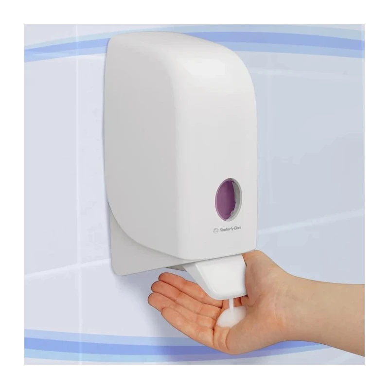 Aquarius Manual Wall Mounted Soap Dispenser 1 L Compatible with Cartridges 6330, 6332, 6333, 6336, 6342, 6348, 6373 6948