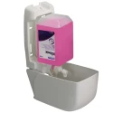 Aquarius Manual Wall Mounted Soap Dispenser 1 L Compatible with Cartridges 6330, 6332, 6333, 6336, 6342, 6348, 6373 6948