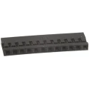 Hirose A4B Female Connector Housing 12 Way 1 Row Straight 2 mm Pitch Polybutylene Terephthalate A4B-12S-2C