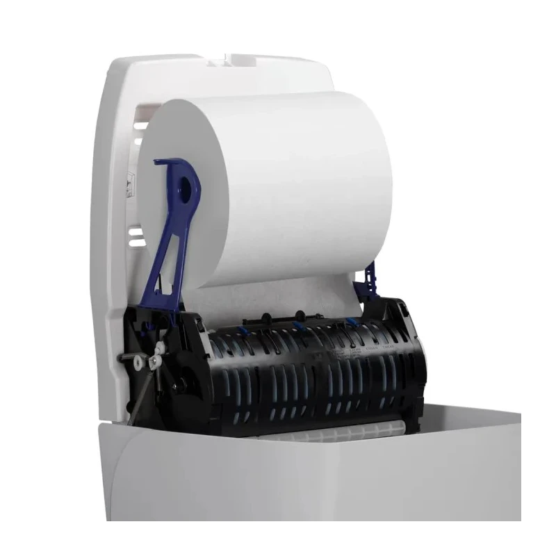 Aquarius Plastic White Wall Mounted Rolled Hand Towel Dispenser 6959 326 mm x 436 mm x 252 mm