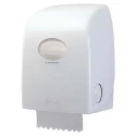 Aquarius Plastic White Wall Mounted Rolled Hand Towel Dispenser 6959 326 mm x 436 mm x 252 mm