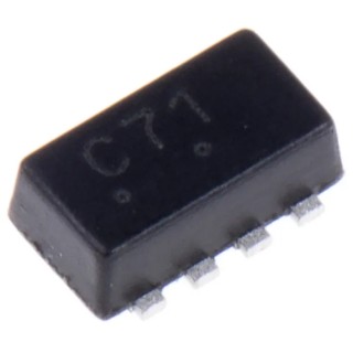 onsemi Isolated 2 Type P-Channel Power MOSFET, 4.1 A, 20 V Enhancement, 8-Pin ChipFET NTHD4102PT1G