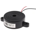 RS PRO 90 dB Through Hole Continuous External 16 mm Piezo Buzzer Component 60 mm 1 V ac Min 30V ac Max 7800715P