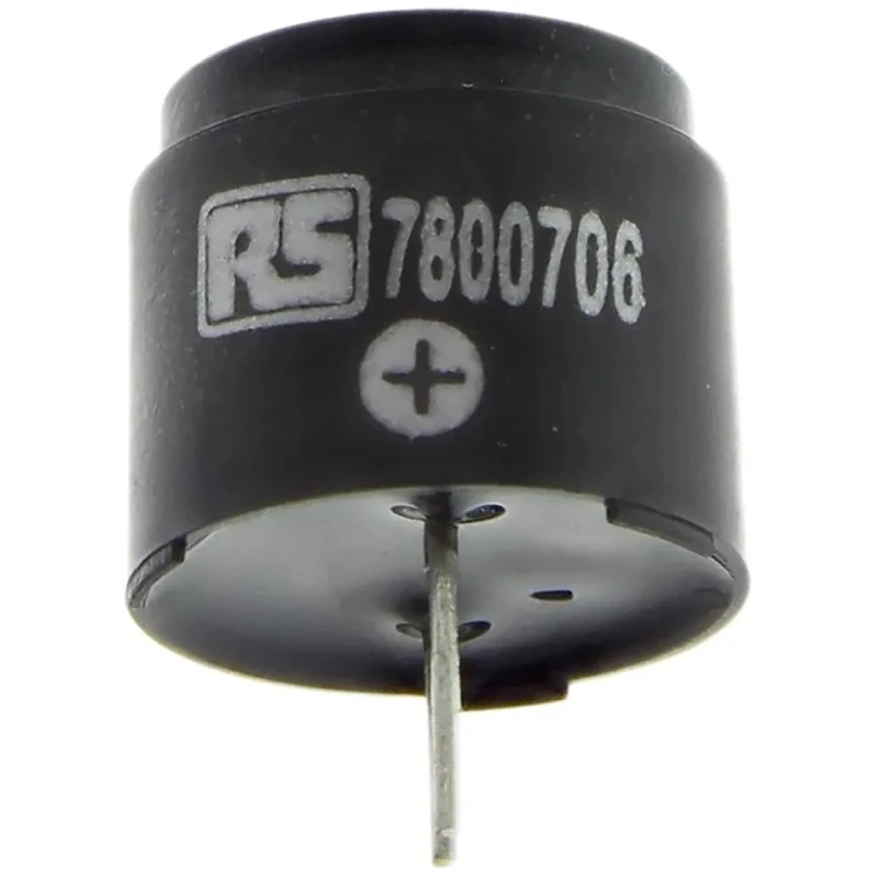 RS PRO Magnetic Buzzer Component Through Hole 14 mm Height 85 dB Sound Level 8-15 V DC Continuous Tone 780-0706