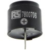 RS PRO Magnetic Buzzer Component Through Hole 14 mm Height 85 dB Sound Level 8-15 V DC Continuous Tone 780-0706