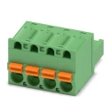 Phoenix Contact FKC 2.5/4-ST-5.08 Series Pluggable Terminal Block, 4-Contact, 5.08 mm Pitch, 1 Row, 320 V, 12 A 1873074