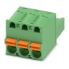 Phoenix Contact COMBICON FKC Series Pluggable Terminal Block, 3-Contact, 5 mm Pitch, 1 Row, 12A, 630V, Polyamide 1910364