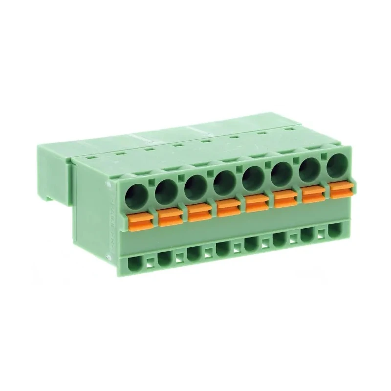 Phoenix Contact FKIC 2.5/8-ST-5.08 Series Pluggable Terminal Block, 8-Contact, 5.08 mm Pitch, 1 Row, 12A, 630V 1873414